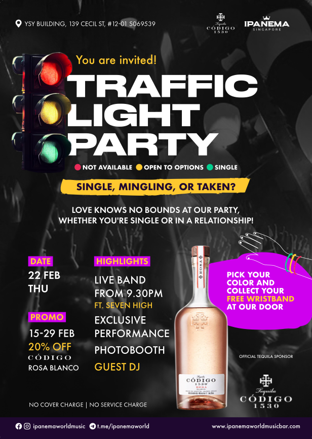 🚦 TRAFFIC LIGHT PARTY – LET LOVE DECIDE! ❤️💛💚